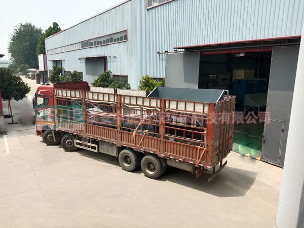 聊城沙石分離機裝車發(fā)貨了